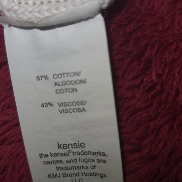 Kensie Womens Ribbed Knit Tank Large Beige - Picture 6 of 8